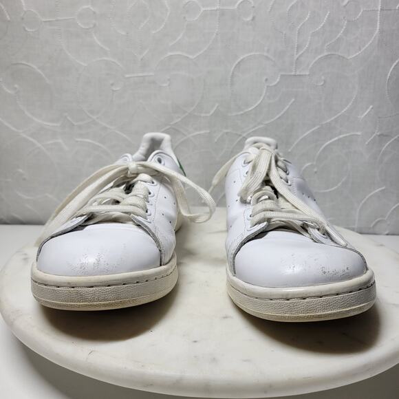 Adidas Stan Smith Leather Sneakers Mens 8.5 White Green Lace Up Casual Tennis main image 8